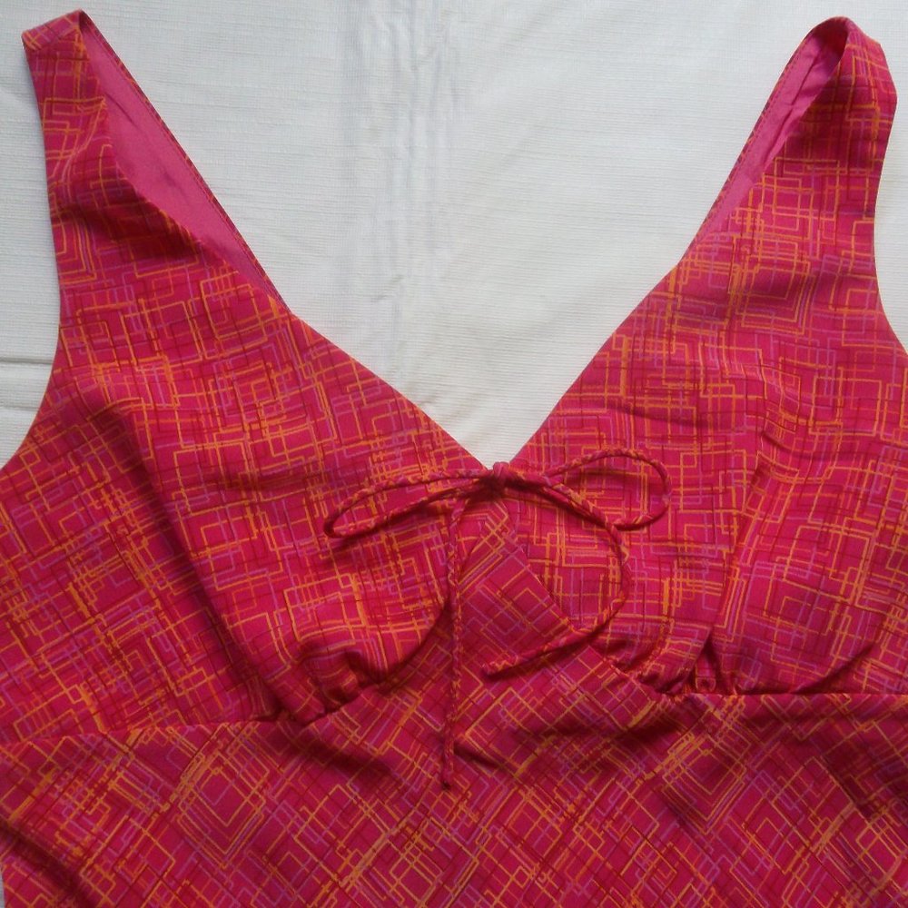 Express World Brand Vintage Y2K 90's Empire Waist A-Line Dress